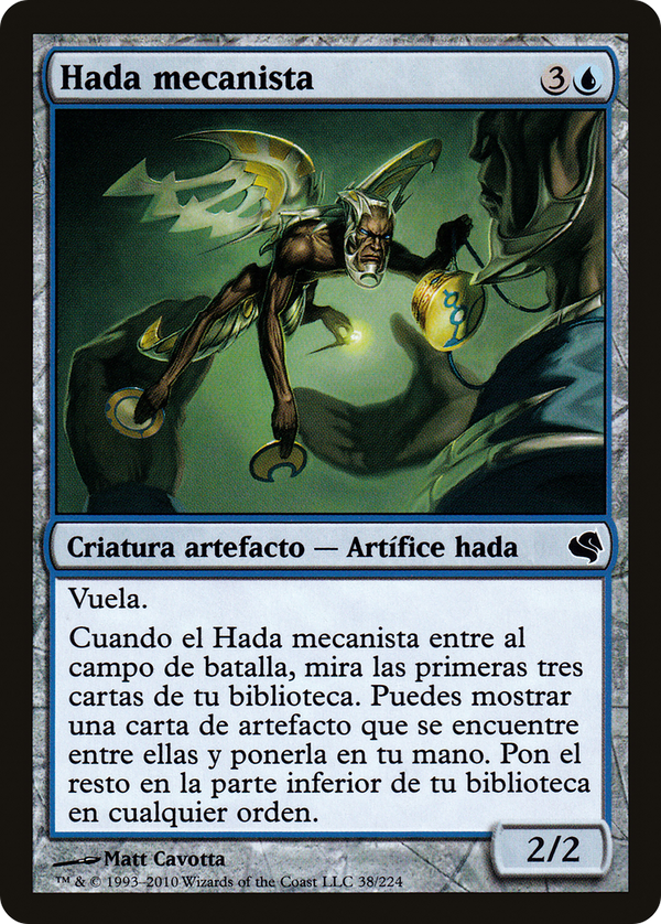 Faerie Mechanist (Spanish) - "Hada mecanista" (PS11-038) - Salvat 2011