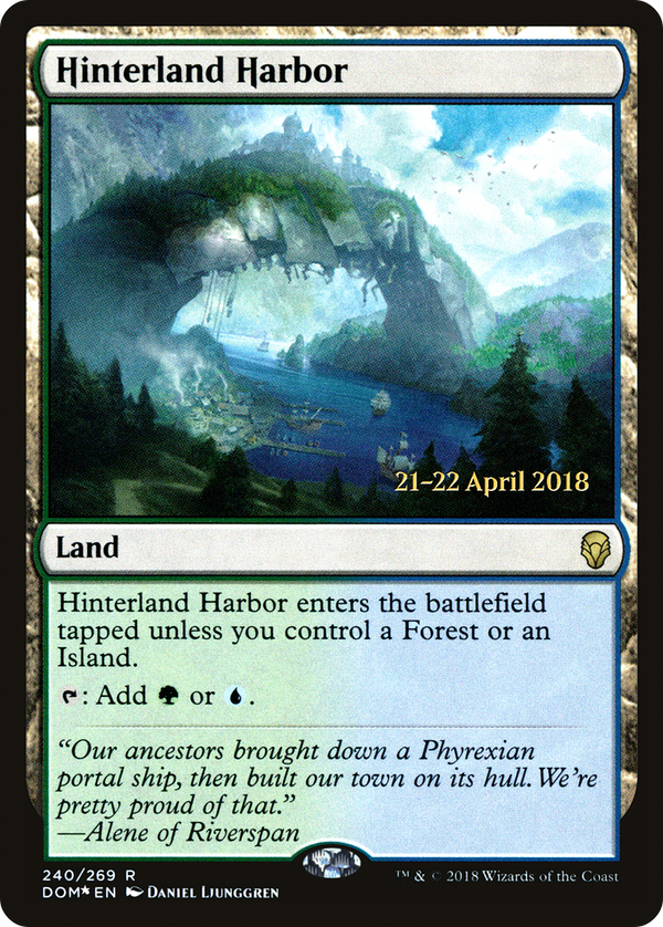 Hinterland Harbor [Dominaria Prerelease Promos]