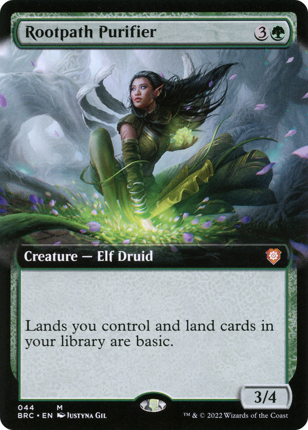 Rootpath Purifier (Extended Art) [The Brothers' War Commander]