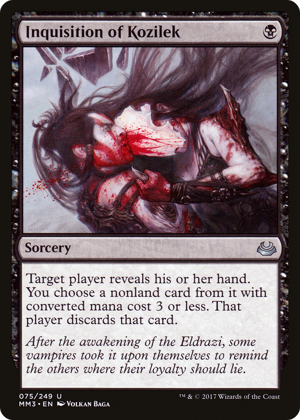Inquisition of Kozilek [Modern Masters 2017]