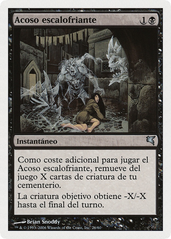 Chill Haunting (Spanish) - "Acoso escalofriante" (PSAL-E26) - Salvat 2005