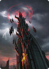Barad-dûr // Barad-dûr (ALTR-054) - Tales of Middle-earth Art Series (Borderless) Foil