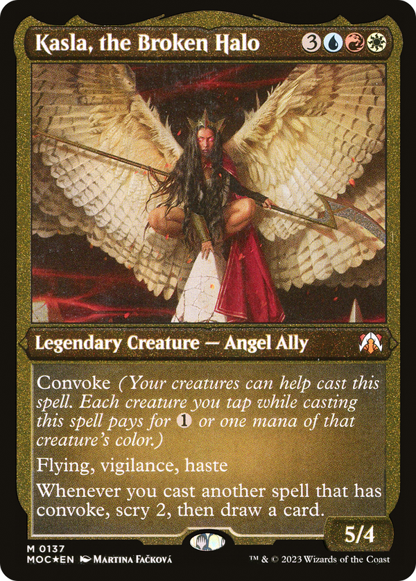 Kasla, the Broken Halo (Display Commander) [March of the Machine Commander]