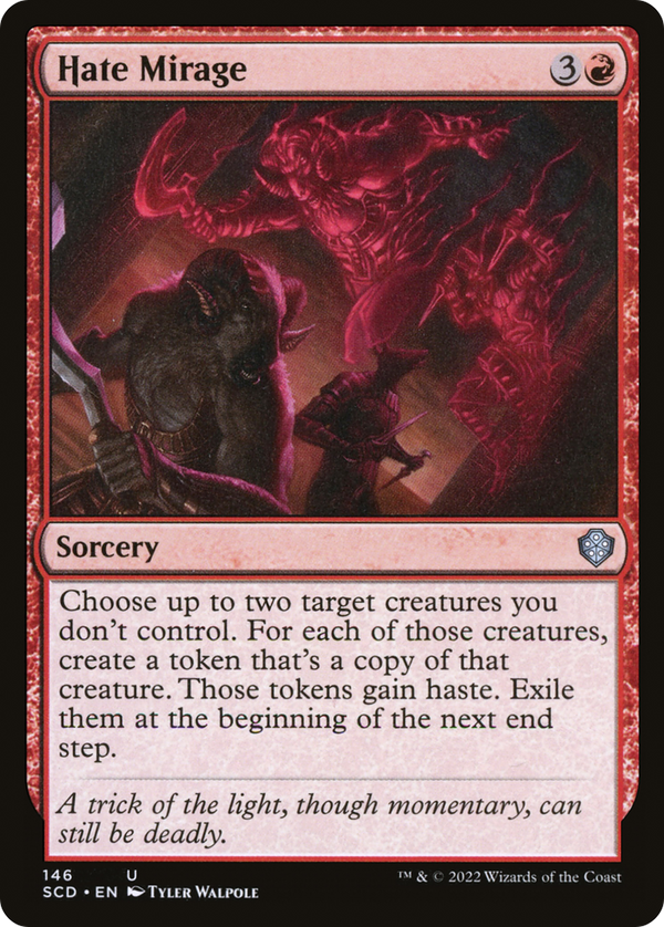 Hate Mirage [Starter Commander Decks]