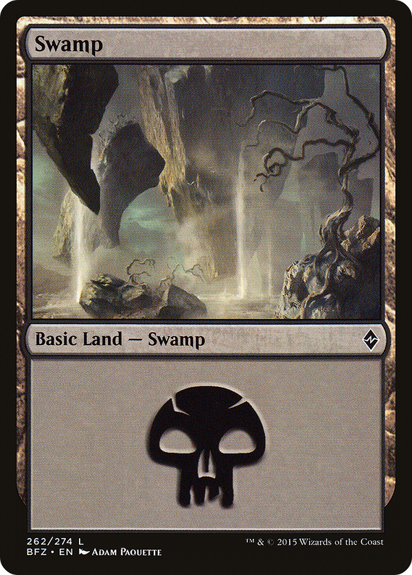 Swamp (262a) [Battle for Zendikar]