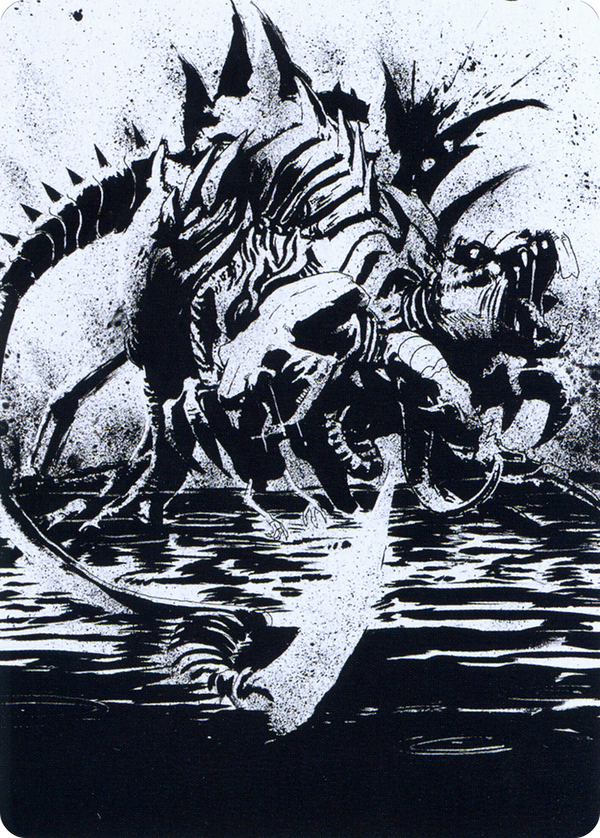Karumonix, the Rat King // Karumonix, the Rat King (AONE-070) - Phyrexia: All Will Be One Art Series (Borderless) Foil
