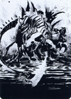 Karumonix, the Rat King // Karumonix, the Rat King (AONE-070) - Phyrexia: All Will Be One Art Series (Borderless) Foil