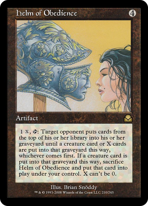 Helm of Obedience (ME2-210) - Masters Edition II Foil