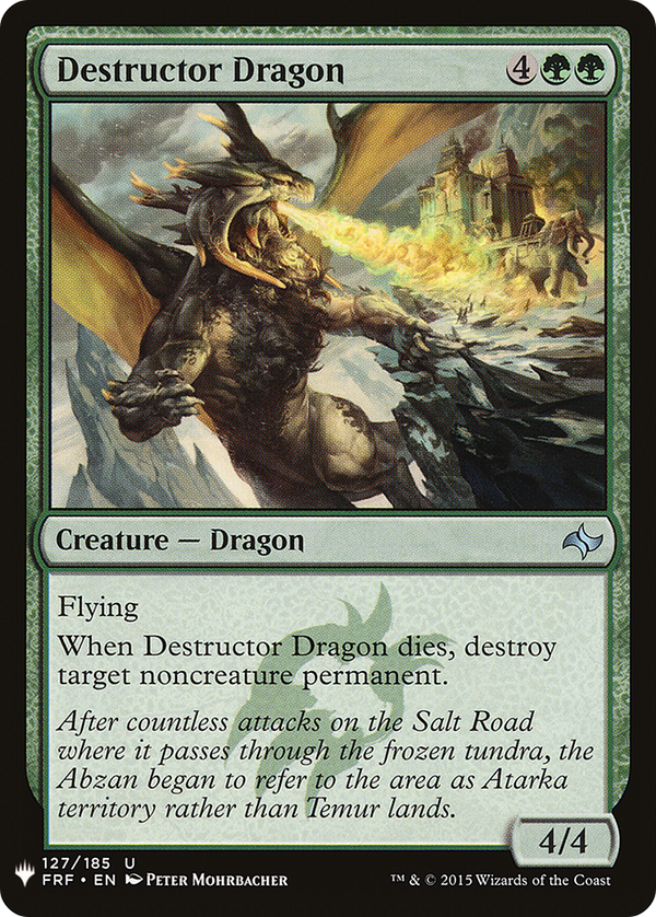 Destructor Dragon [Mystery Booster]