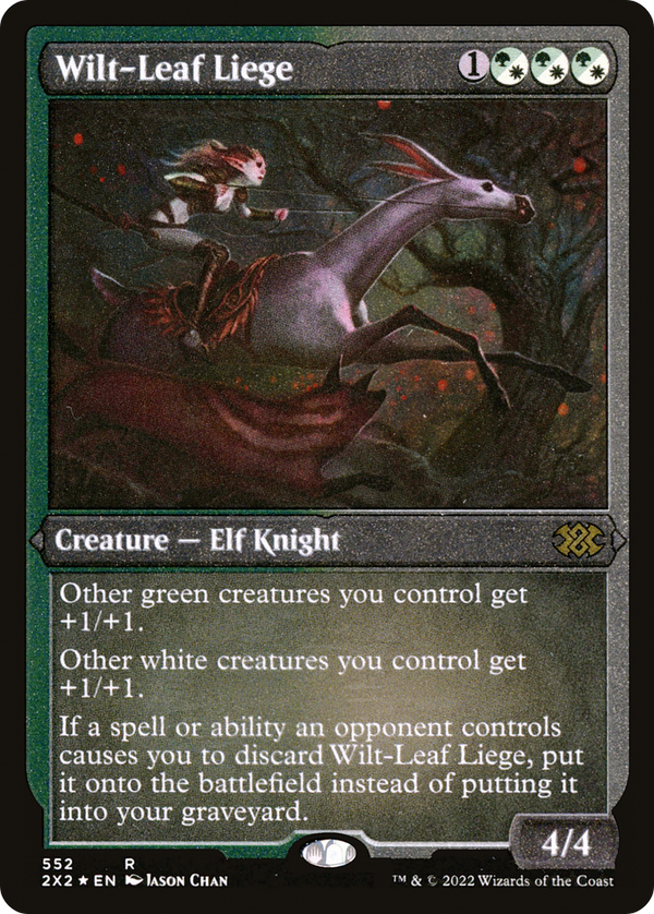 Wilt-Leaf Liege (Foil Etched) [Double Masters 2022]