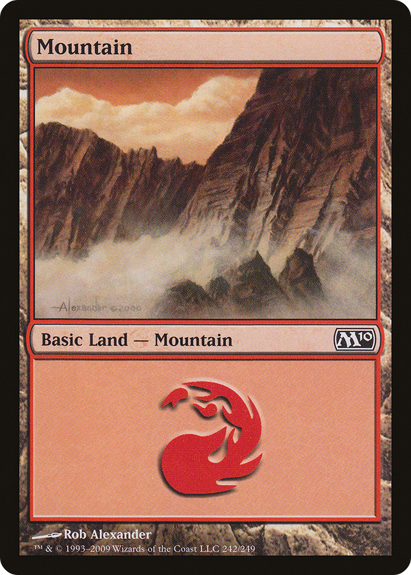 Mountain (242) [Magic 2010]