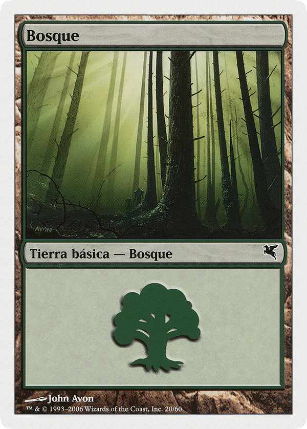Forest (Spanish) - "Bosque" (B20) (PSAL-B20) - Salvat 2005