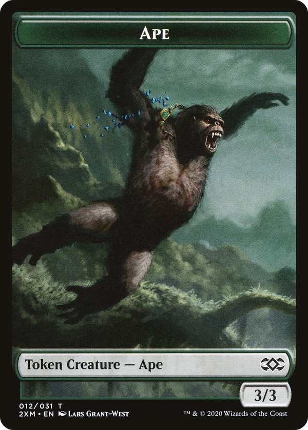 Ape (T2XM-012) - Double Masters Tokens Foil