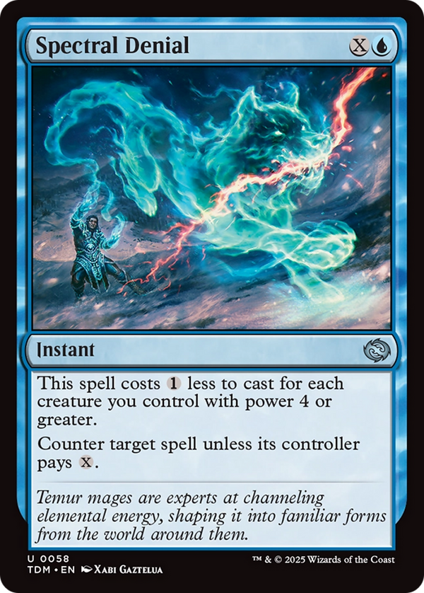 Spectral Denial [Tarkir: Dragonstorm]