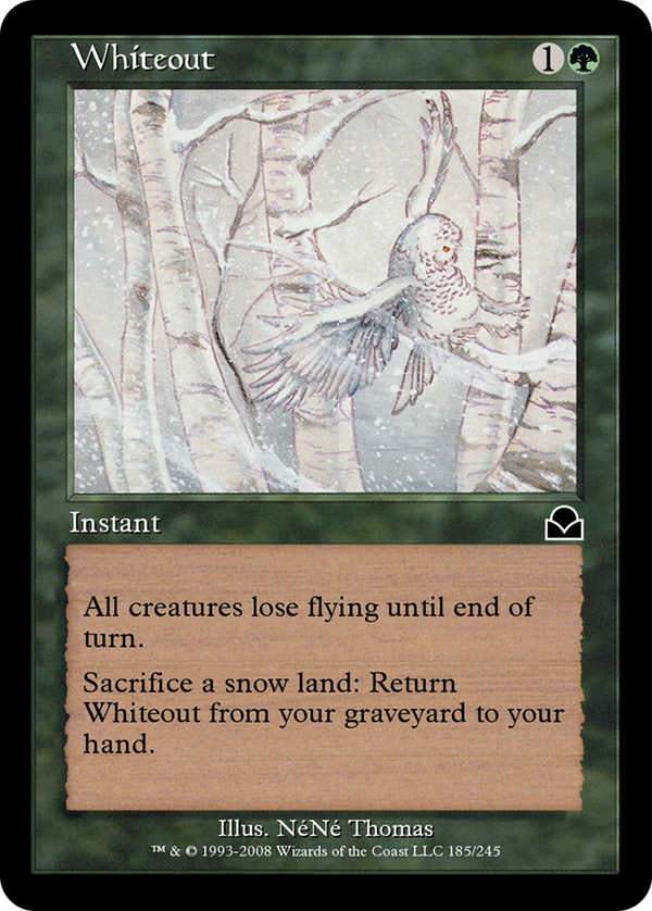 Whiteout (ME2-185) - Masters Edition II Foil