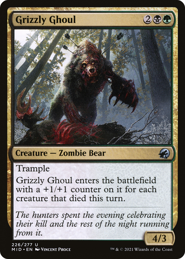 Grizzly Ghoul [Innistrad: Midnight Hunt]