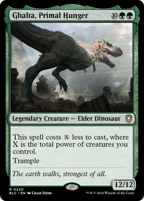 Ghalta, Primal Hunger [Bloomburrow Commander]