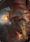 Rakdos, Patron of Chaos // Rakdos, Patron of Chaos (AMKM-022) - Murders at Karlov Manor Art Series (Borderless)