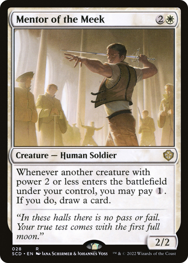 Mentor of the Meek [Starter Commander Decks]