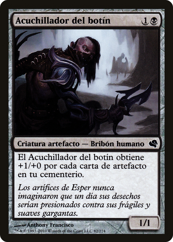 Salvage Slasher (Spanish) - "Acuchillador del botin" (PS11-082) - Salvat 2011