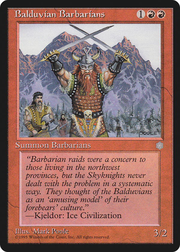 Balduvian Barbarians [Ice Age]