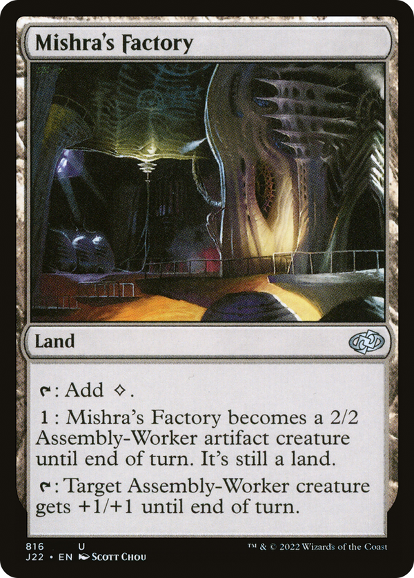 Mishra's Factory [Jumpstart 2022]