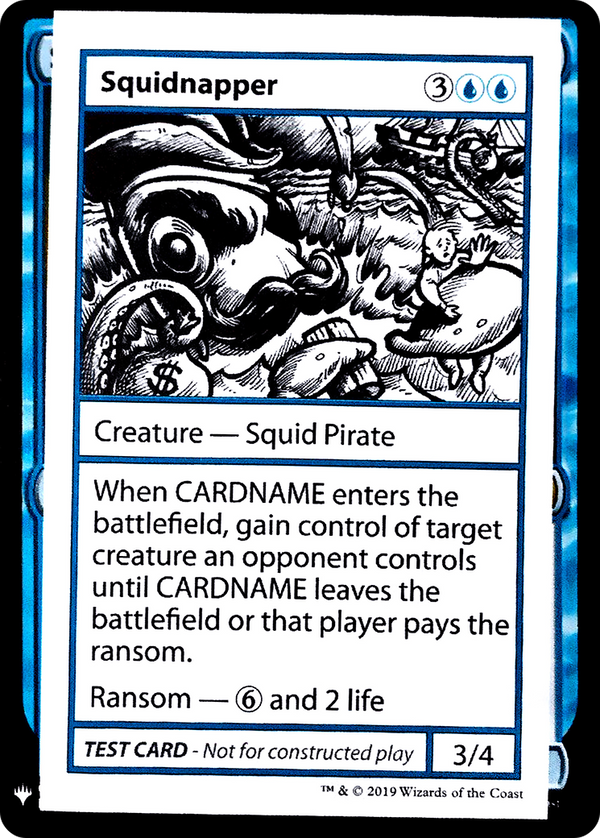 Squidnapper [Mystery Booster Playtest Cards]