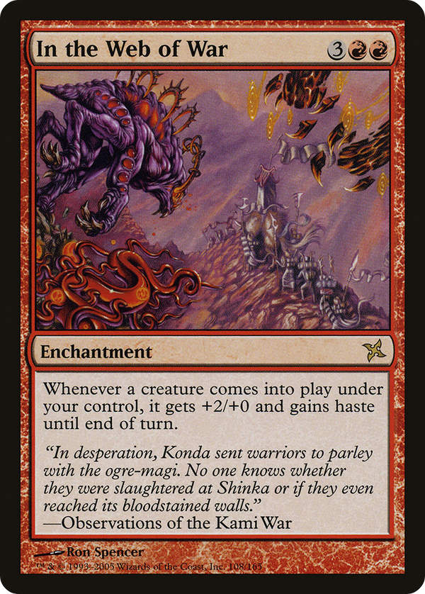 In the Web of War [Betrayers of Kamigawa]