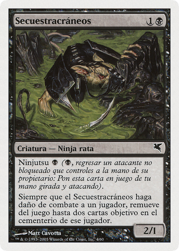 Skullsnatcher (French) - "Profanateur de crane" (A4) (PSAL-0A4) - Salvat 2005
