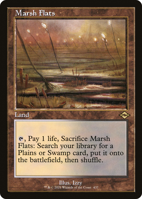 Marsh Flats (Retro Foil Etched) [Modern Horizons 2]