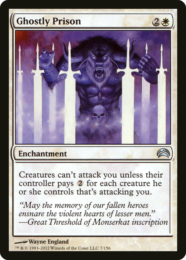Ghostly Prison [Planechase 2012]