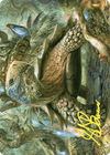 Blossoming Tortoise // Blossoming Tortoise (AWOE-024) - Wilds of Eldraine Art Series (Borderless)