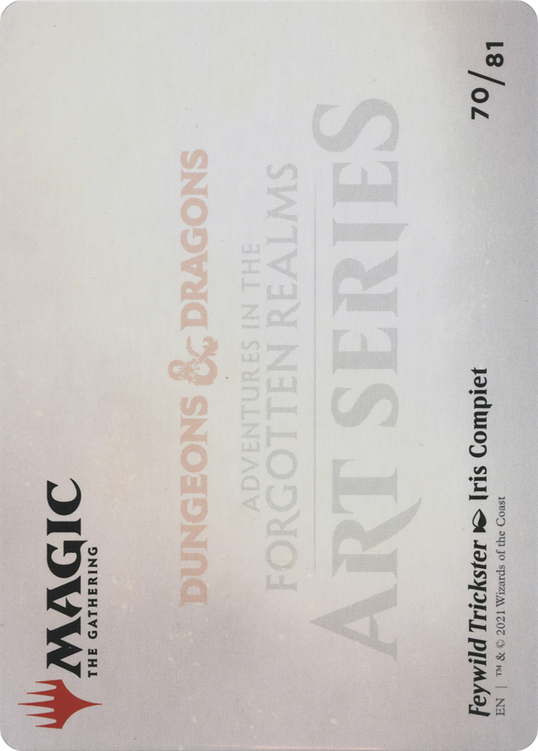 Feywild Trickster // Feywild Trickster (AAFR-070) - Adventures in the Forgotten Realms Art Series (Borderless) Foil