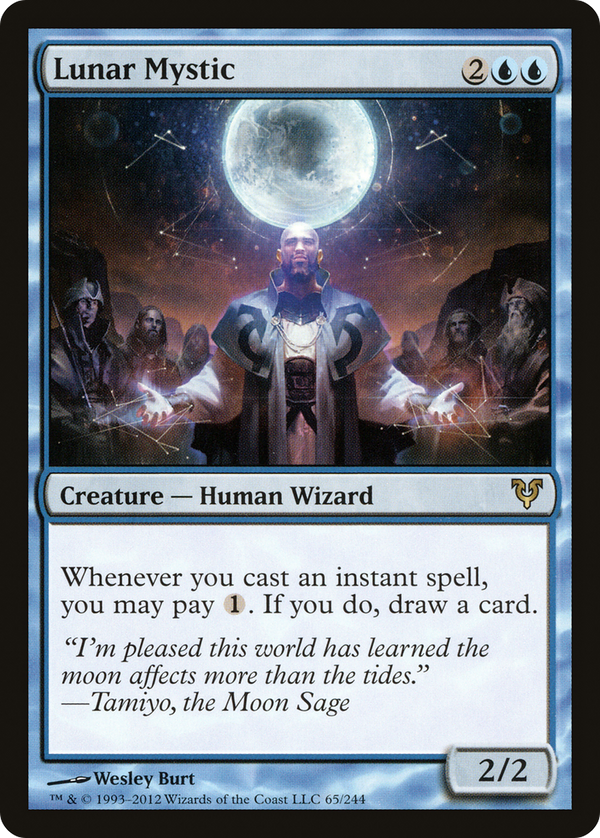 Lunar Mystic [Avacyn Restored]