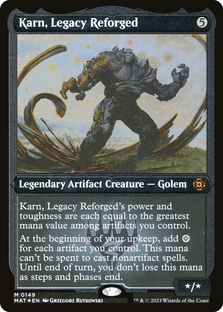 Karn, Legacy Reforged (Foil Etched) [March of the Machine: The Aftermath]