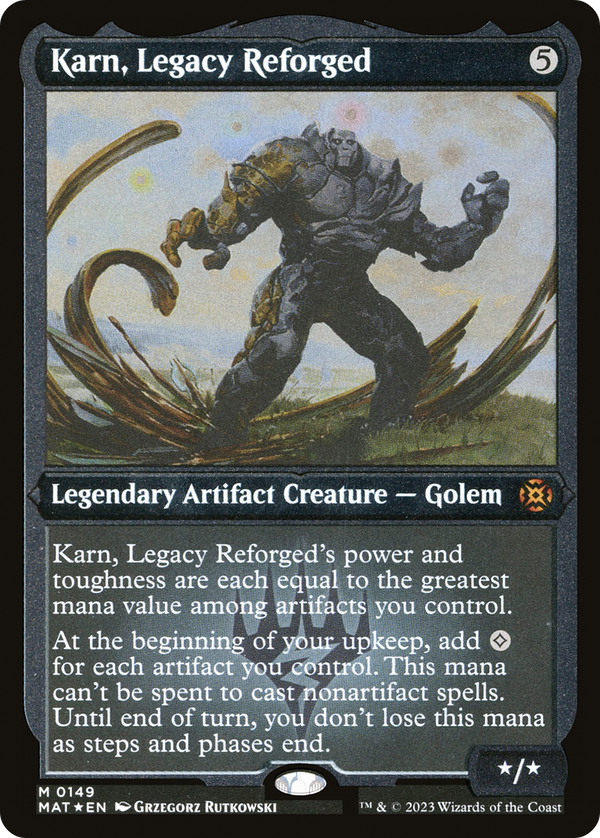 Karn, Legacy Reforged (Foil Etched) [March of the Machine: The Aftermath]