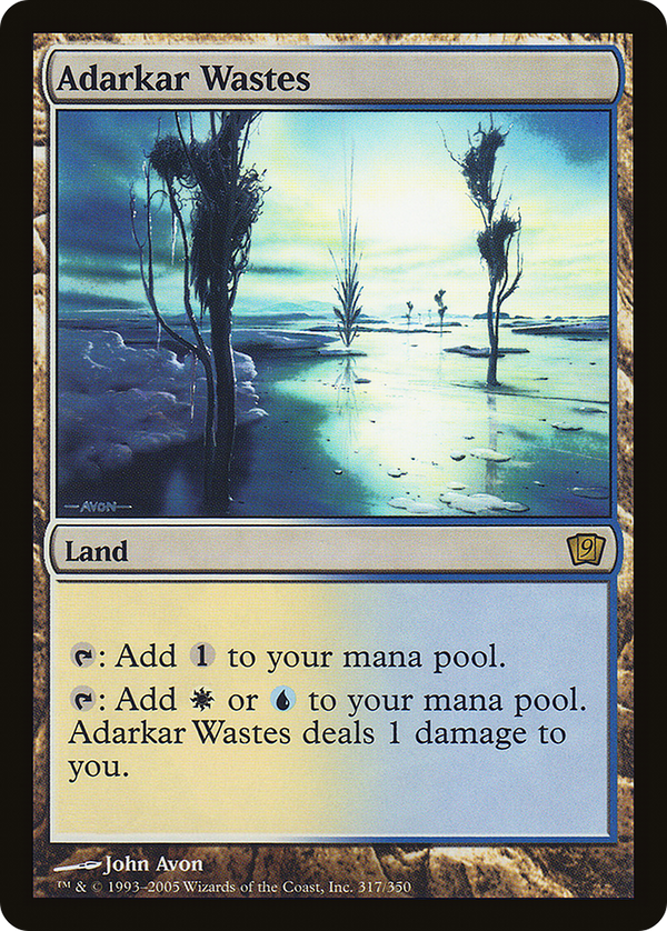 Adarkar Wastes [Ninth Edition]