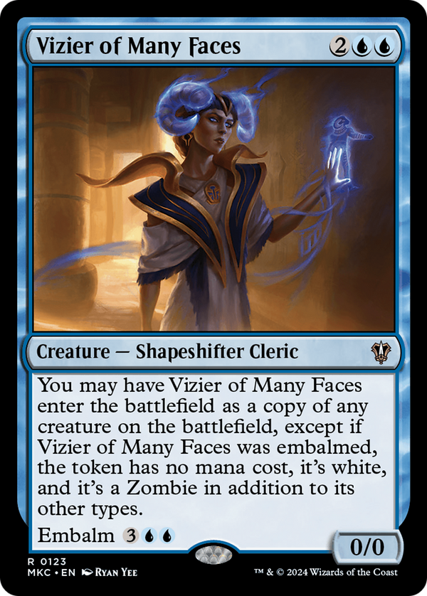 Vizier of Many Faces [Murders at Karlov Manor Commander]