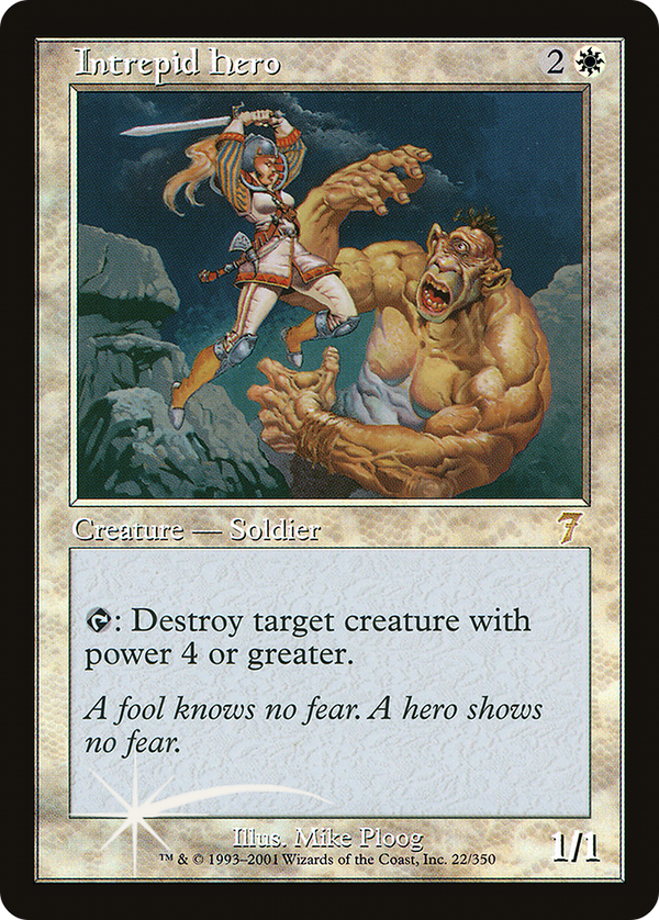 Intrepid Hero [Seventh Edition]