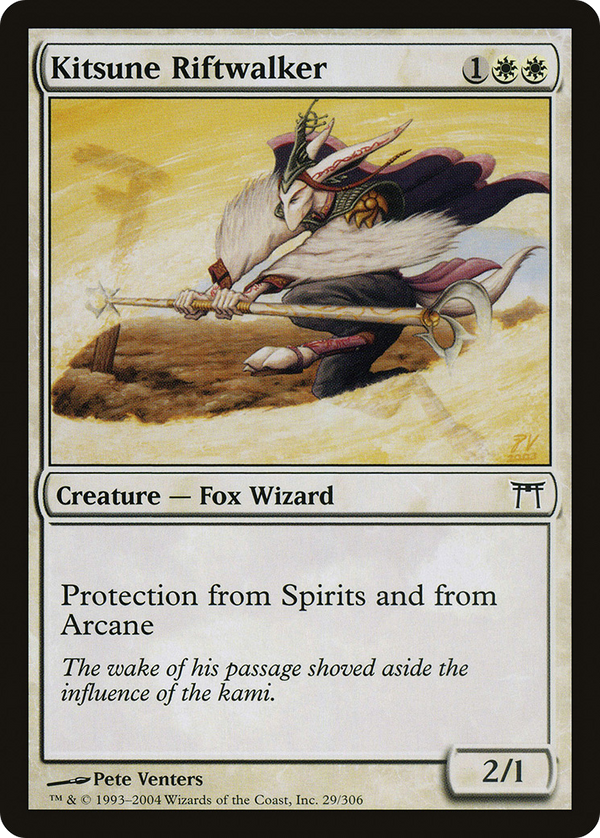 Kitsune Riftwalker [Champions of Kamigawa]