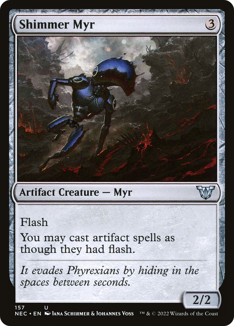Shimmer Myr [Kamigawa: Neon Dynasty Commander]