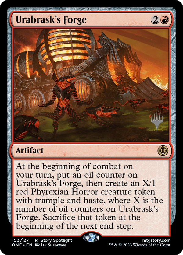 Urabrask's Forge (Promo Pack) [Phyrexia: All Will Be One Promos]