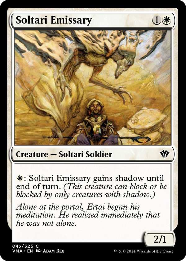 Soltari Emissary (VMA-046) - Vintage Masters