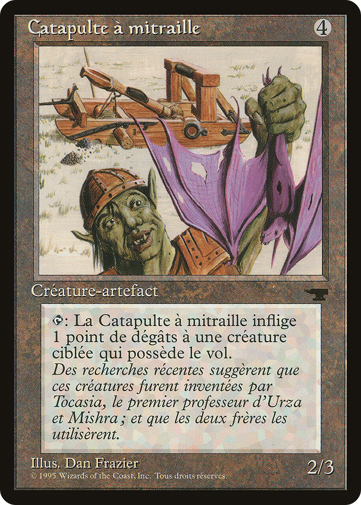 Grapeshot Catapult (French) - 