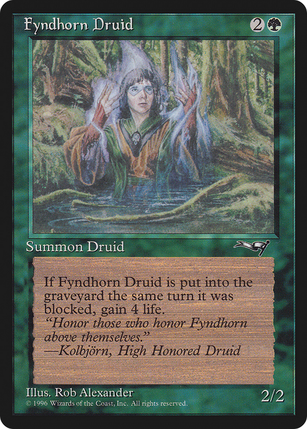 Fyndhorn Druid (Flame Circle) [Alliances]