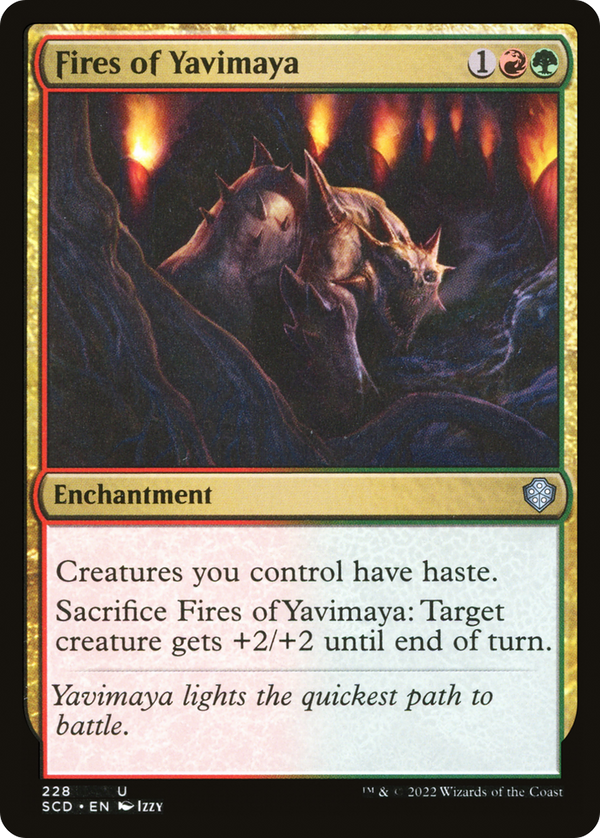 Fires of Yavimaya [Starter Commander Decks]