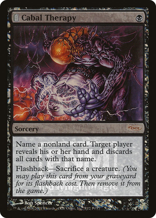 Cabal Therapy [Friday Night Magic 2005]