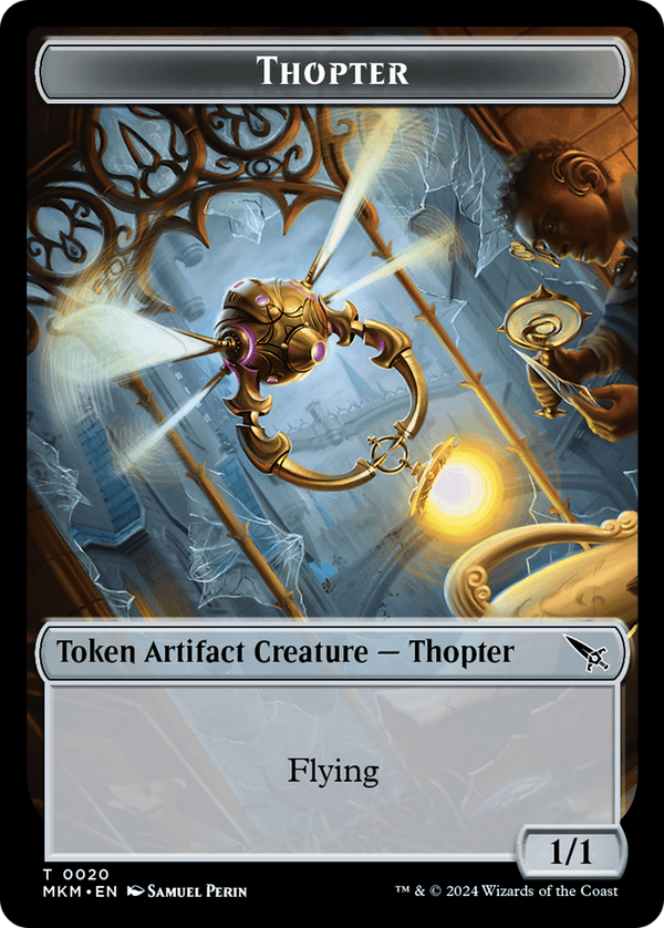 Thopter (TMKM-020) - Murders at Karlov Manor Tokens Foil