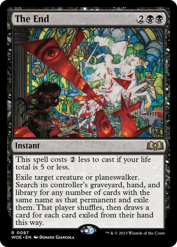 The End (Promo Pack) [Wilds of Eldraine Promos]