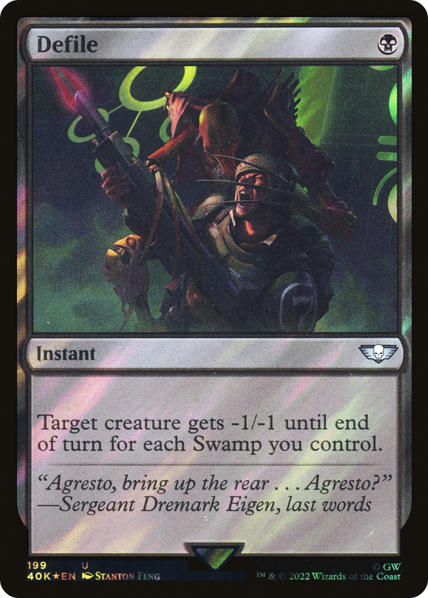 Defile (Surge Foil) [Warhammer 40,000]